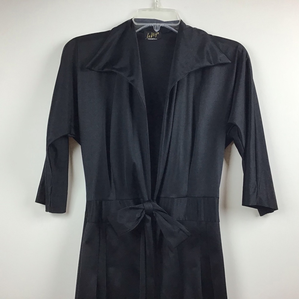 Jumpsuit,blk.,sexy,silky material.